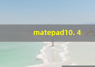 matepad10. 4